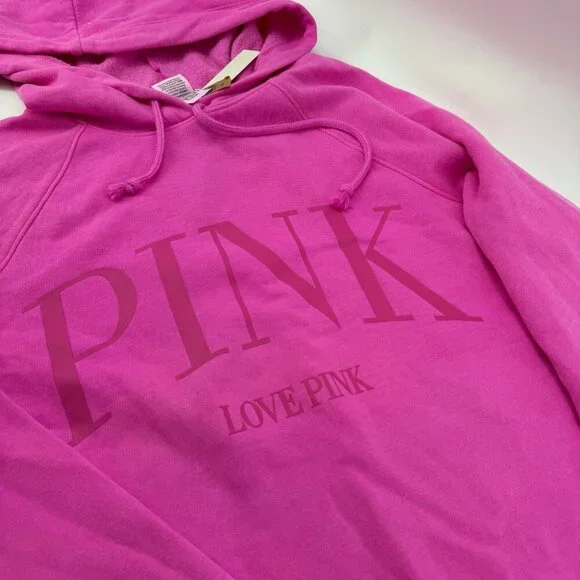 NWT PINK by Victoria’s Secret Pink Hoodie Size Large - Picture 3 of 7